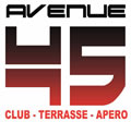 discothèque restaurant l'avenue 45 villeurbanne